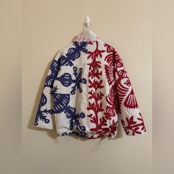 Sea New York Henrietta Print Quilted Jacket XS - Picture 7 of 7